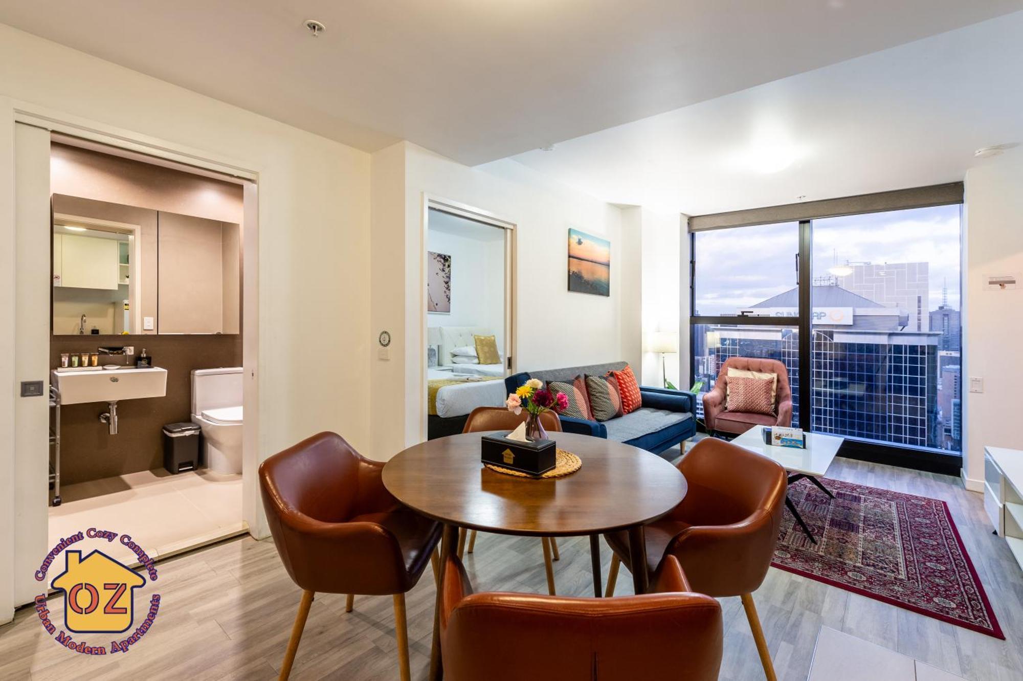 מלבורן Aussie Escape Apartments-Skyline Collins Tower מראה חיצוני תמונה
