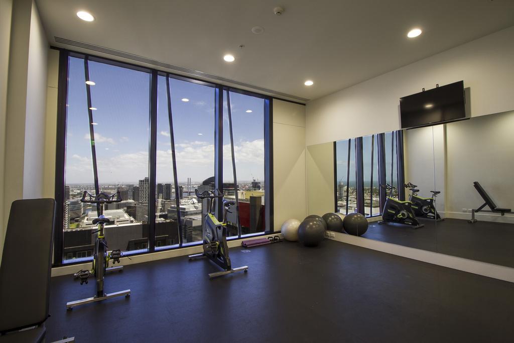 מלבורן Aussie Escape Apartments-Skyline Collins Tower מראה חיצוני תמונה